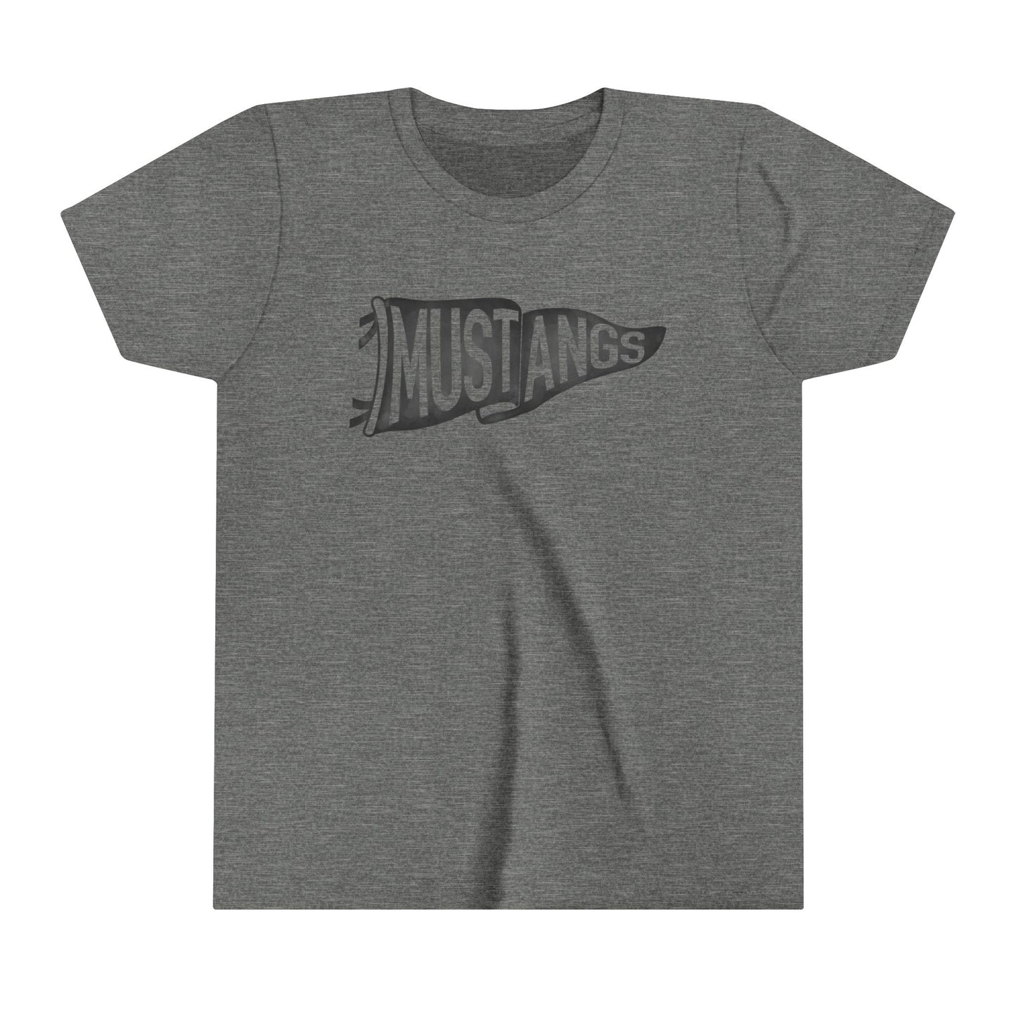 Youth Mustangs Pennant Tee