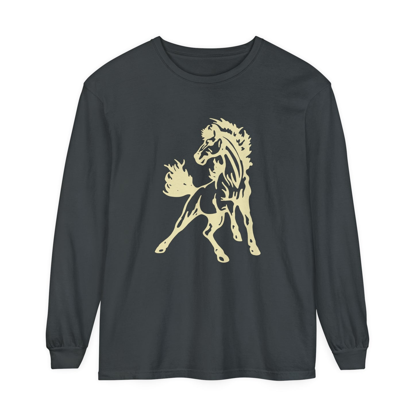 Mustangs Throwback Long Sleeve T-Shirt