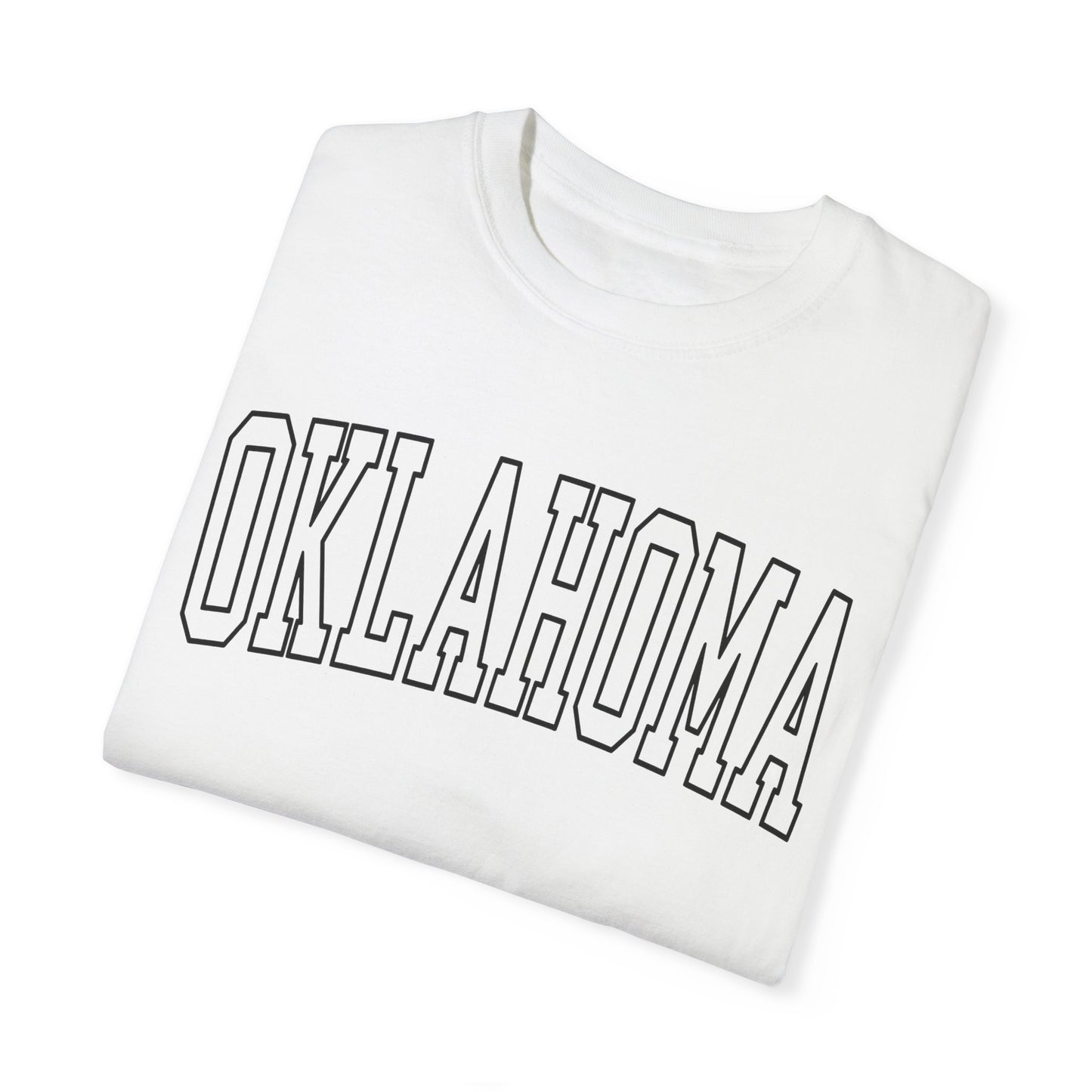 Oklahoma Block Outline Tee