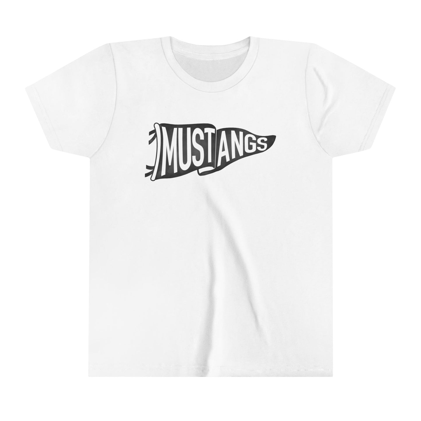 Youth Mustangs Pennant Tee