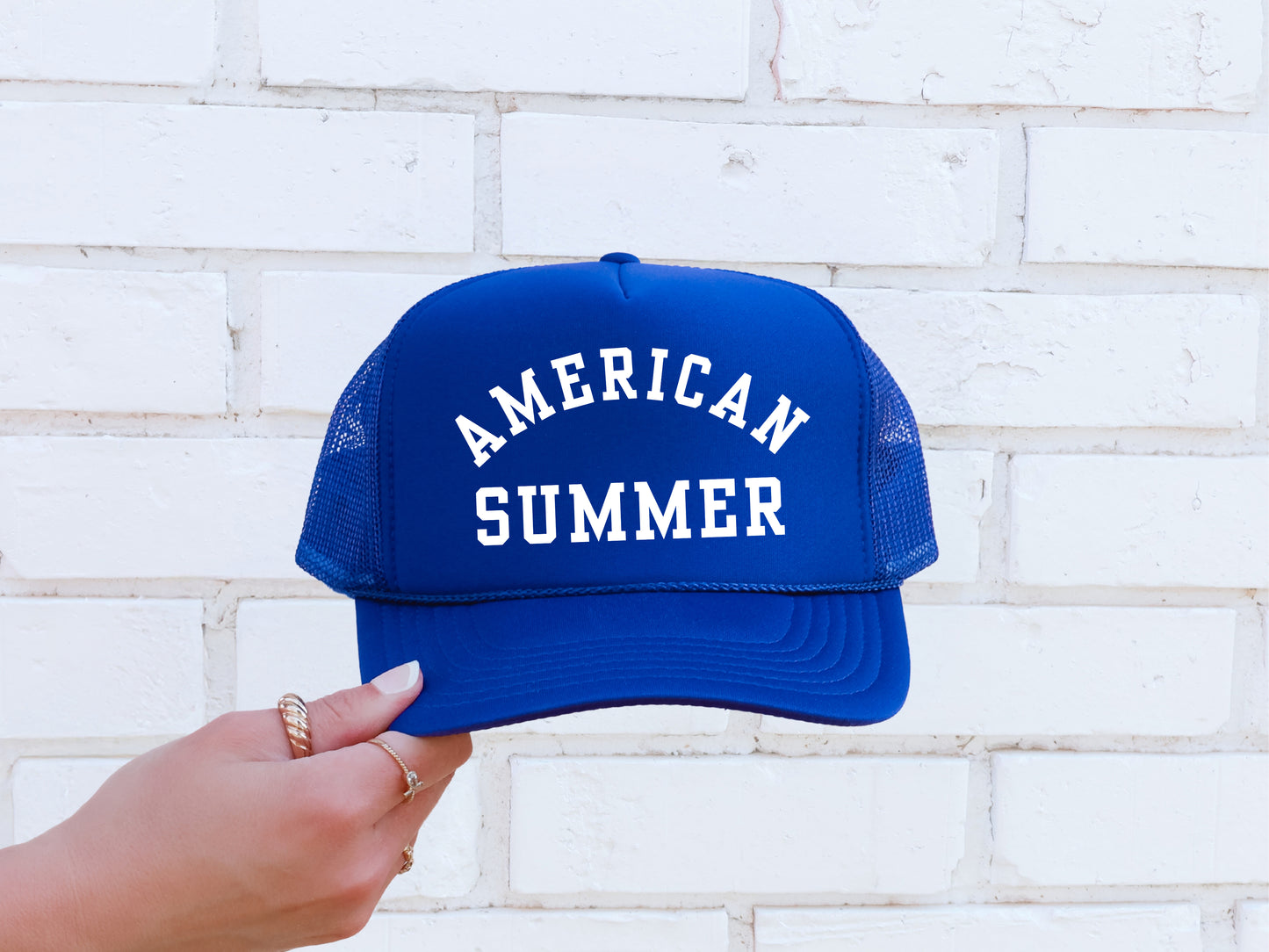 American Summer Trucker Hat