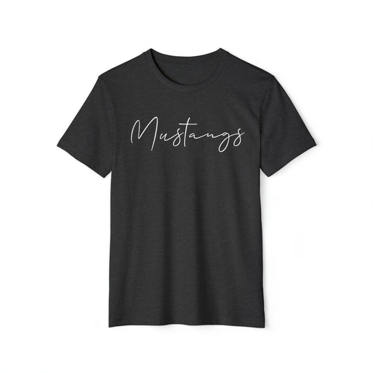 Mustangs Cursive Tee