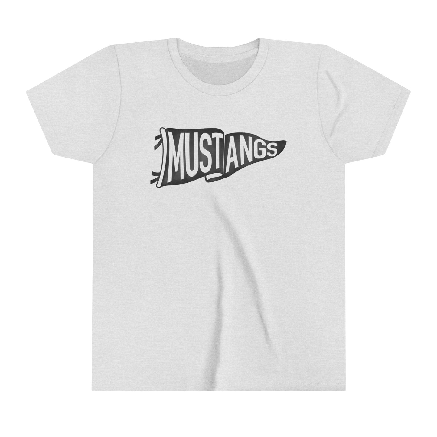 Youth Mustangs Pennant Tee