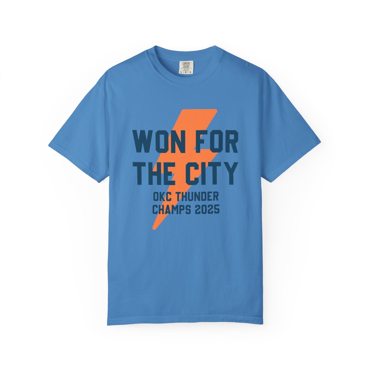 Won For The City OKC Thunder Champion Tee