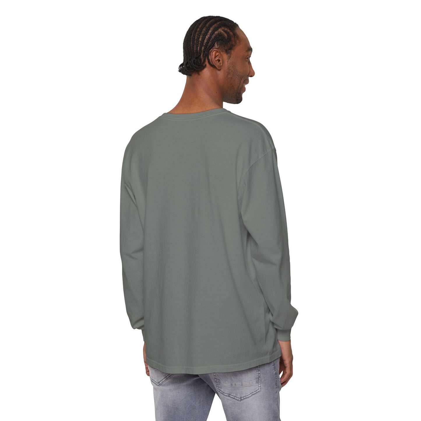 Mighty Mustangs 1972 Retro Shadowed Long Sleeve T-Shirt