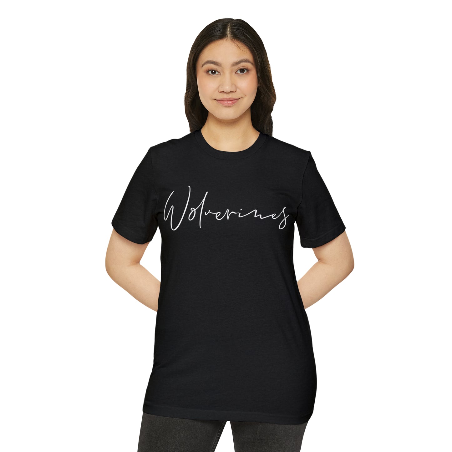 Wolverines Cursive Tee