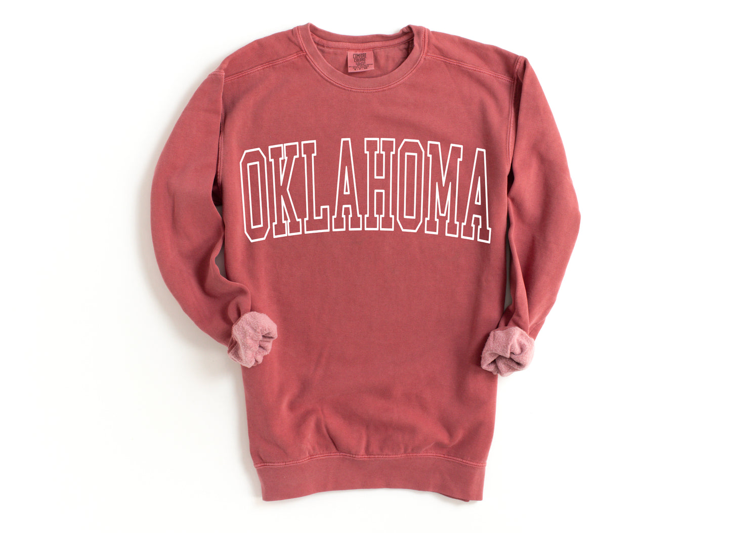 Oklahoma Block Outline Sweatshirt