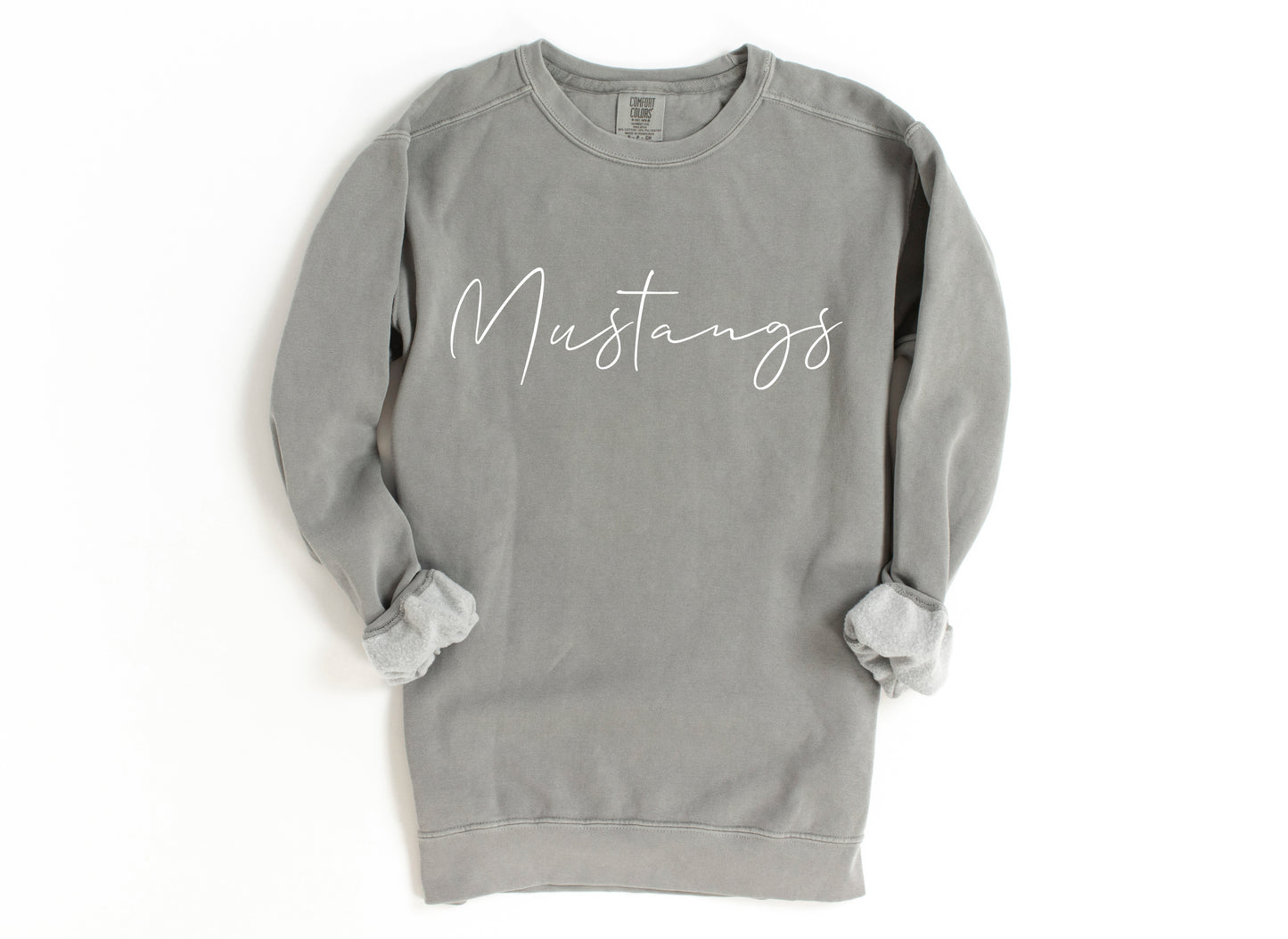 Mustangs Cursive Sweatshirt