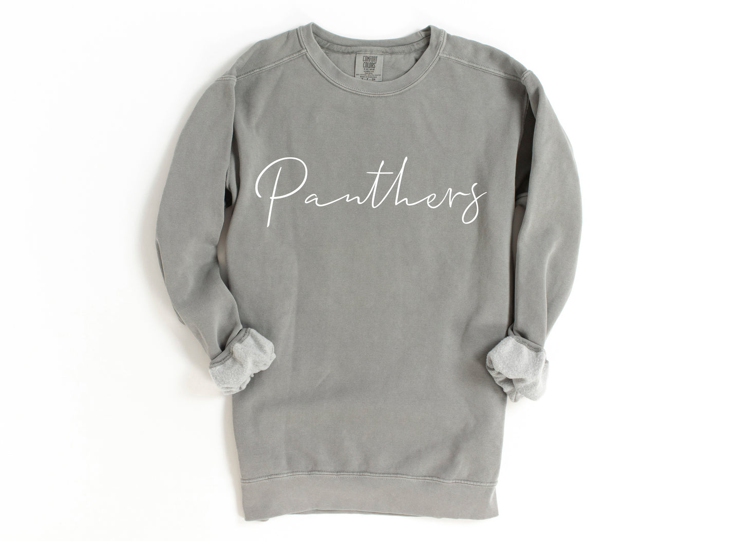 Panthers Cursive Sweatshirt