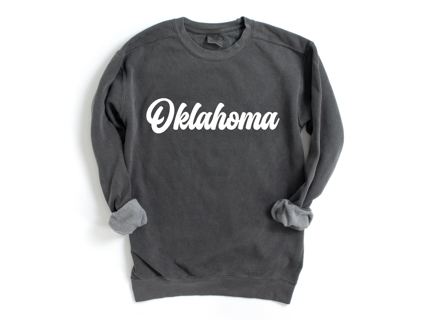 Oklahoma Retro Print Sweatshirt