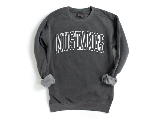 Mustangs Block Sweatshirt