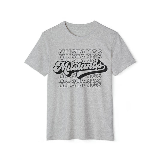 Mustangs Vintage Print Tee