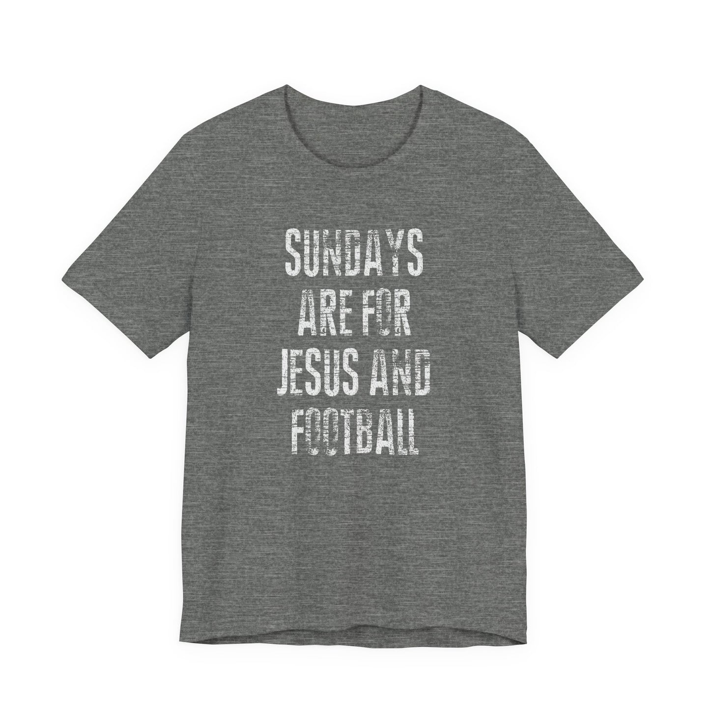 Sundays Are For Jesus & Football Tee