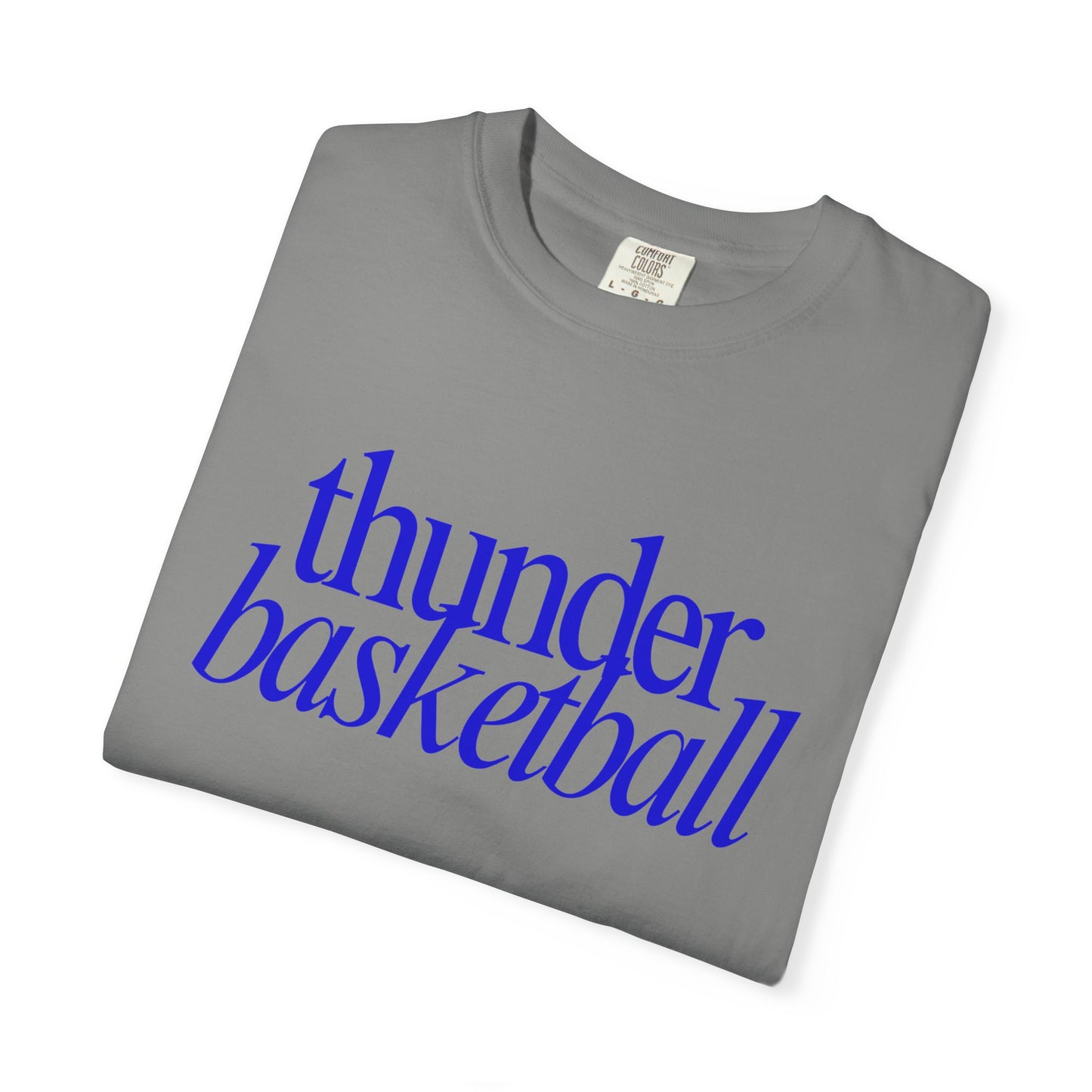 Thunder Basketball Tee