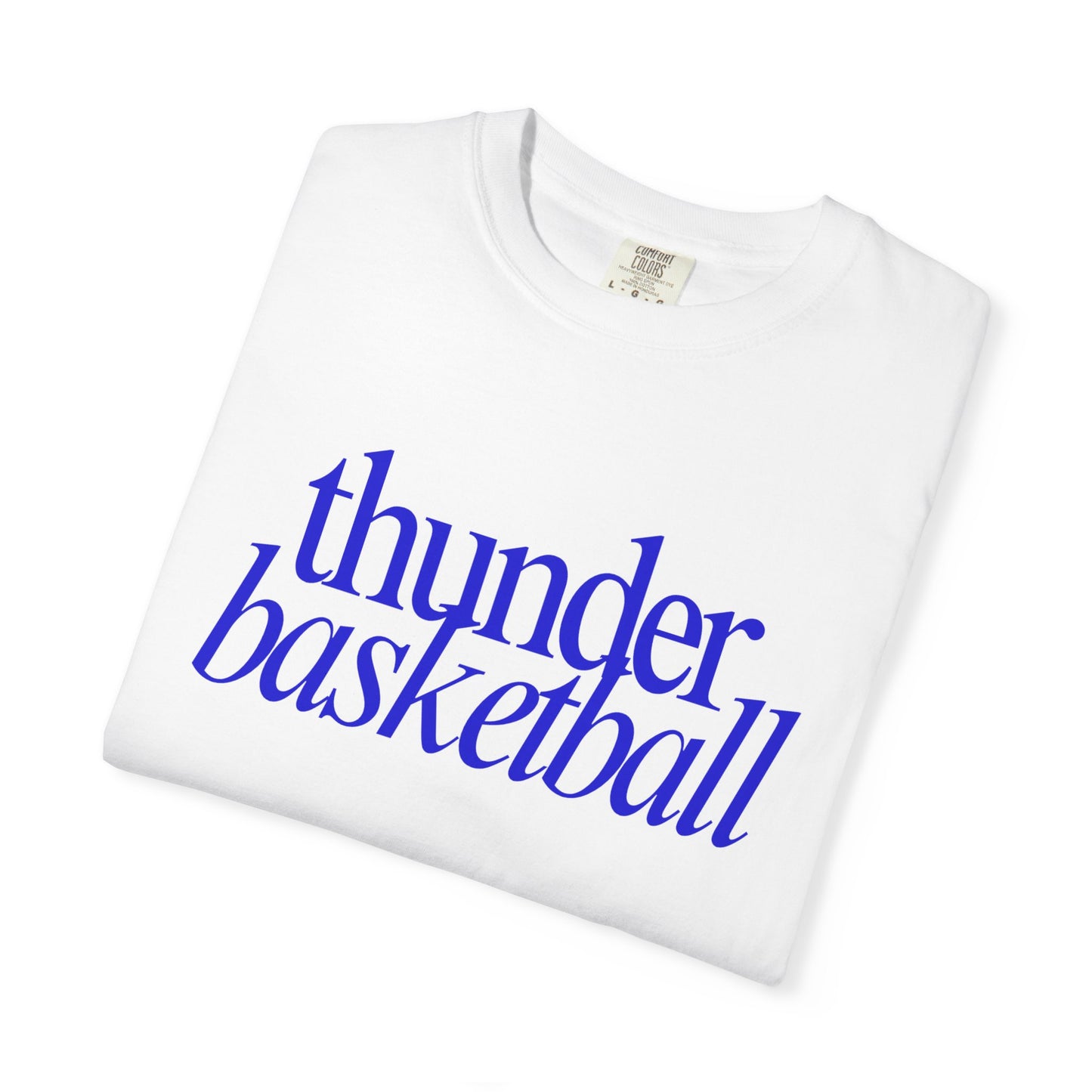Thunder Basketball Tee