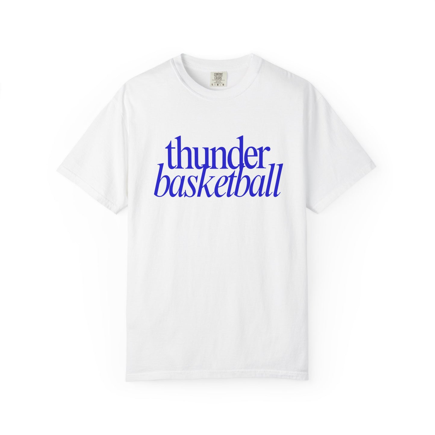 Thunder Basketball Tee