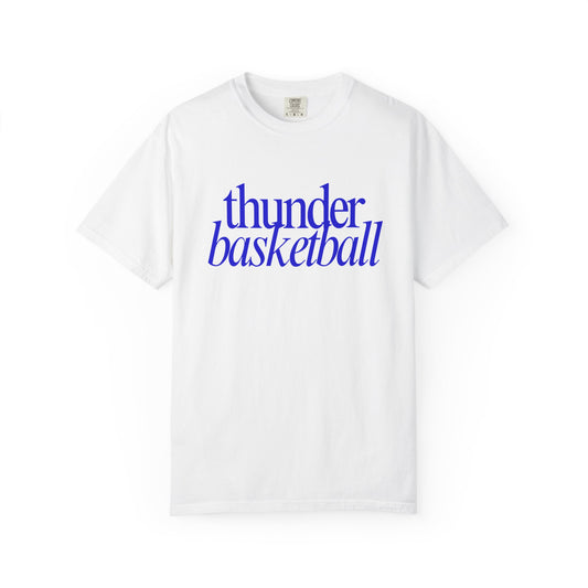 Thunder Basketball Tee