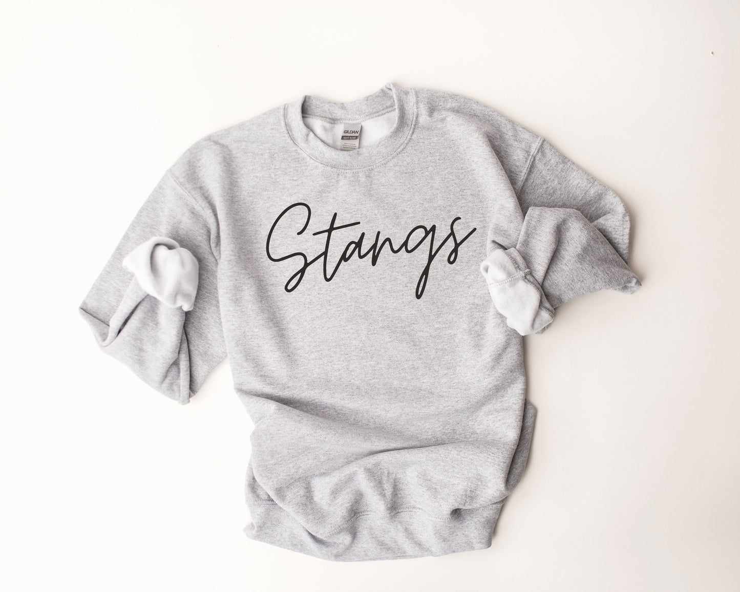 Stangs Cursive Sweatshirt