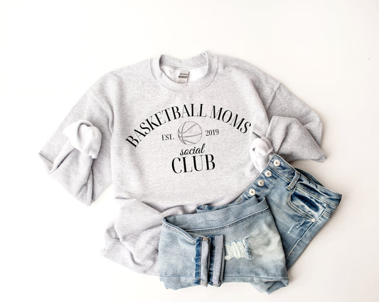 Basketball Moms Social Club Sweatshirt