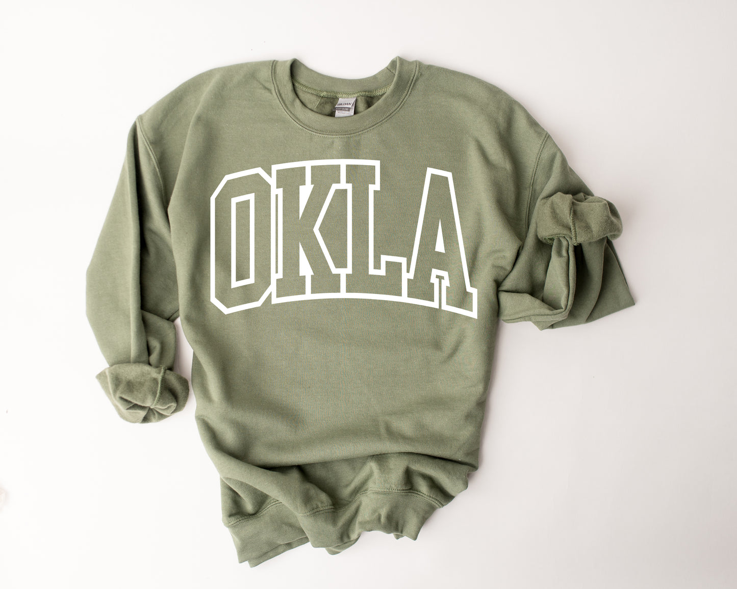 OKLA Block Outline Sweatshirt