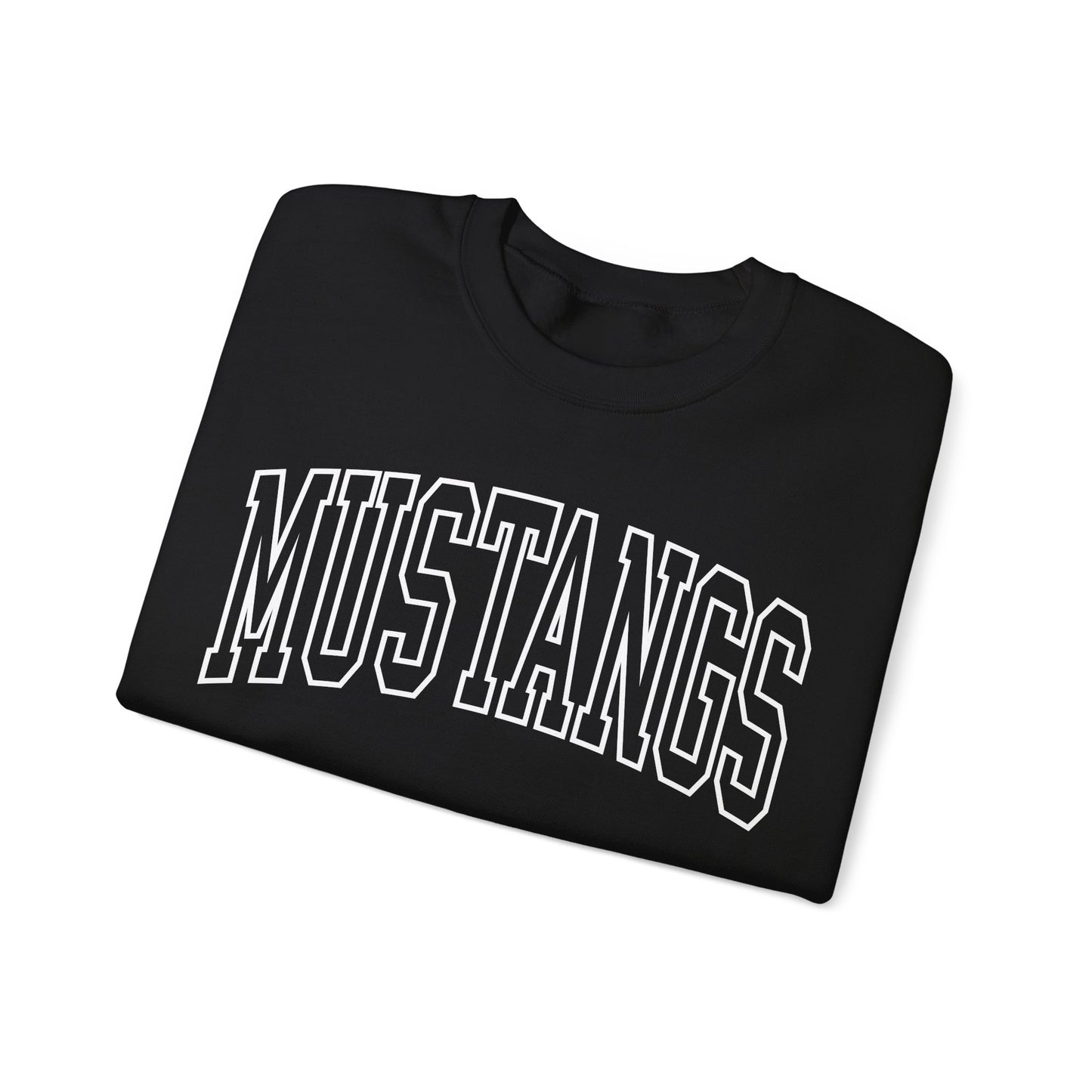 Mustangs Block Sweatshirt