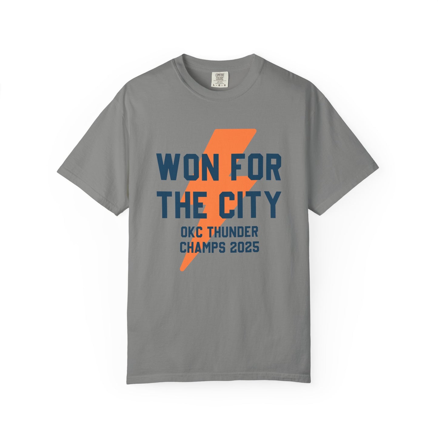 Won For The City OKC Thunder Champion Tee