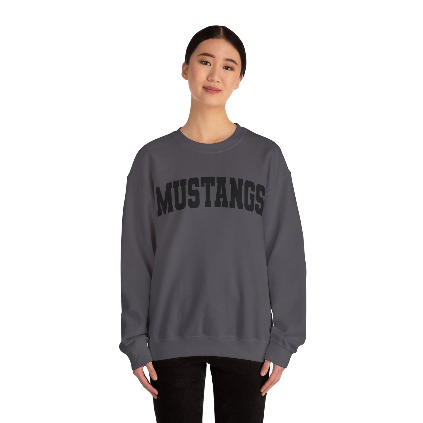 Mustangs Block Sweatshirt