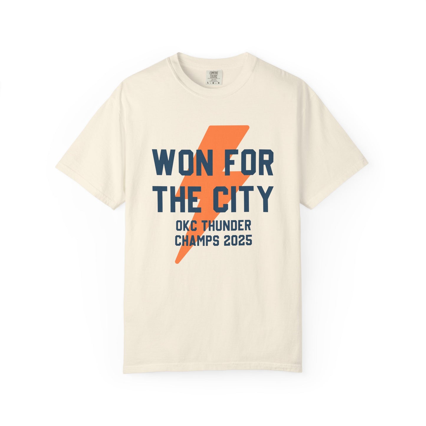 Won For The City OKC Thunder Champion Tee
