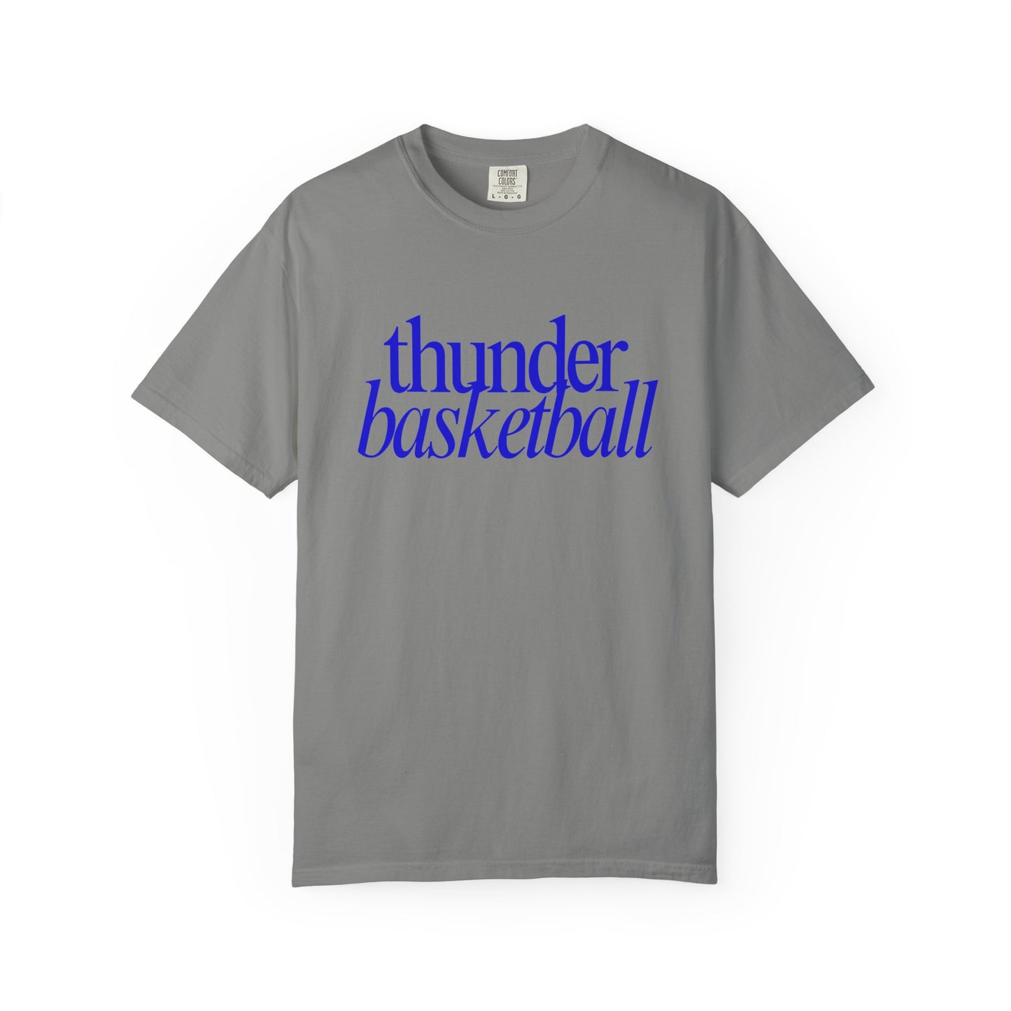 Thunder Basketball Tee