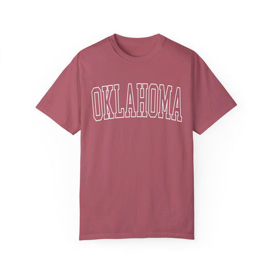 Oklahoma Block Outline Tee