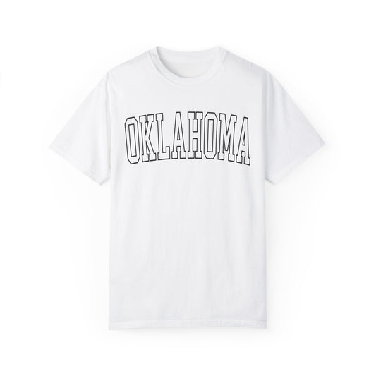 Oklahoma Block Outline Tee