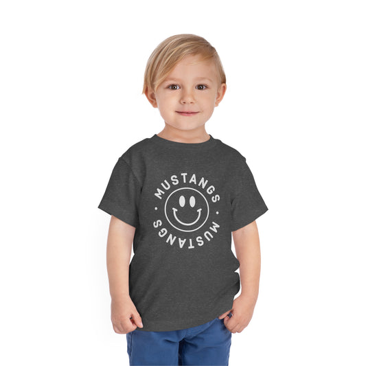 Toddler Mustangs Smiley Tee