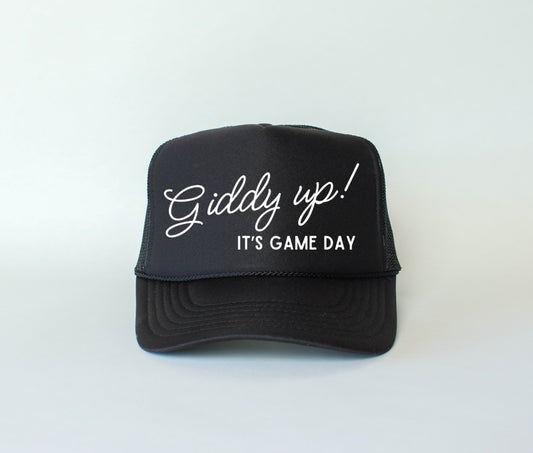 Giddy Up! It's Game Day Trucker Hat