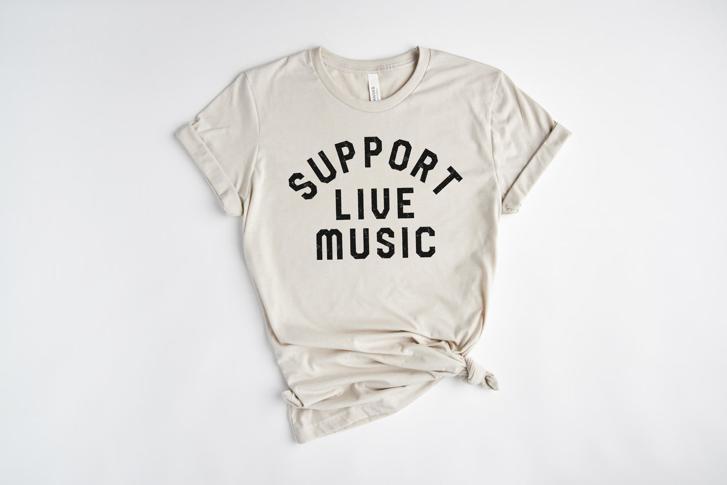 Support Live Music Tee