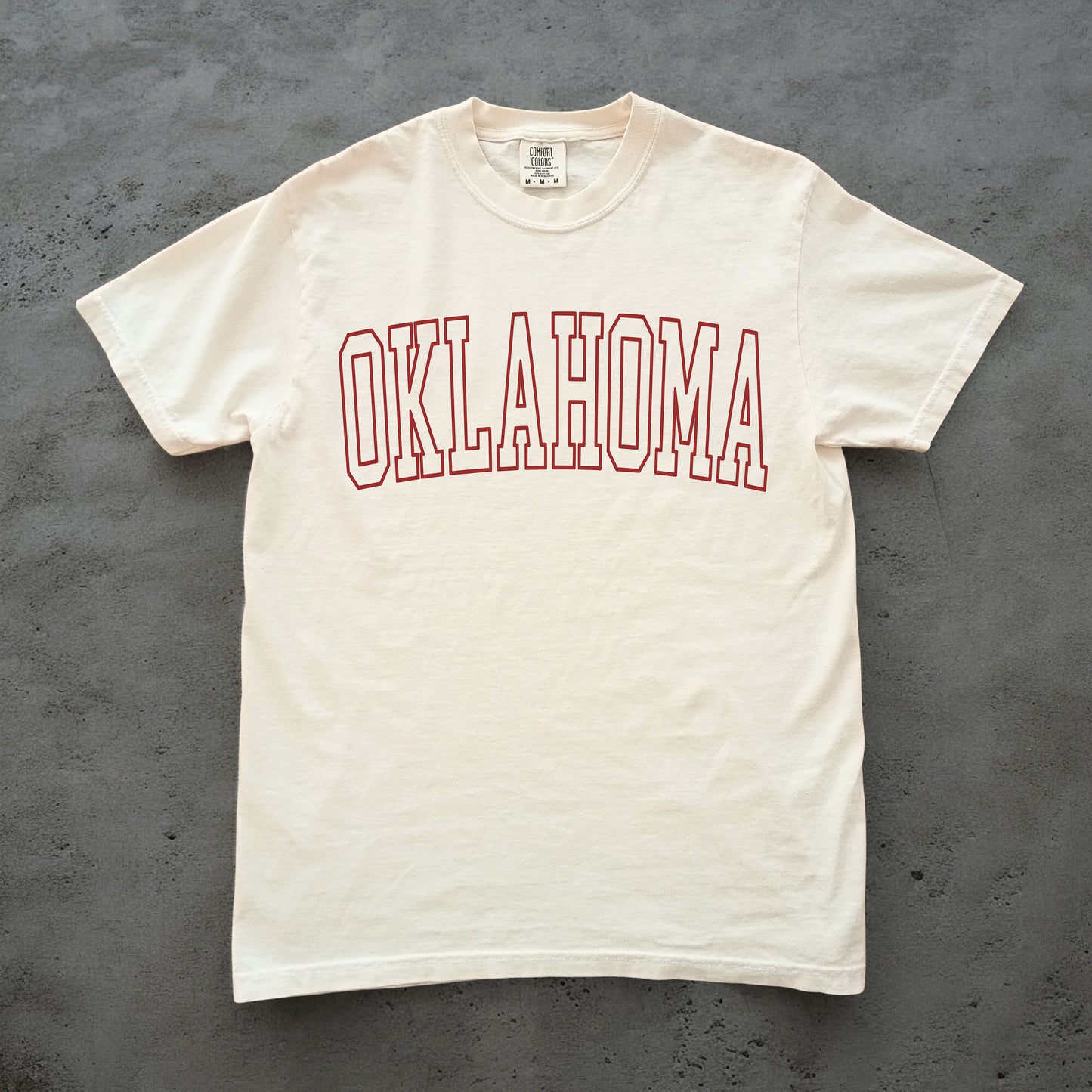 Oklahoma Yearbook Print Tee