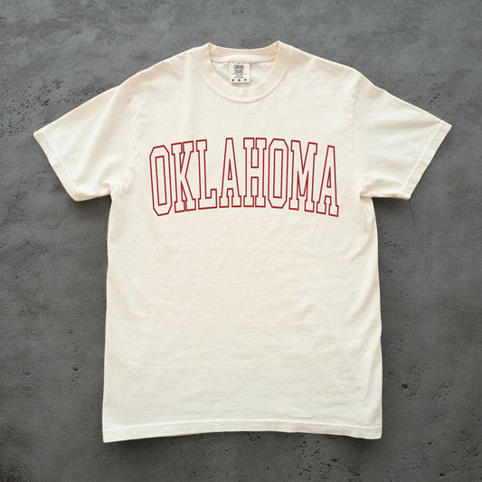 Oklahoma Yearbook Print Tee