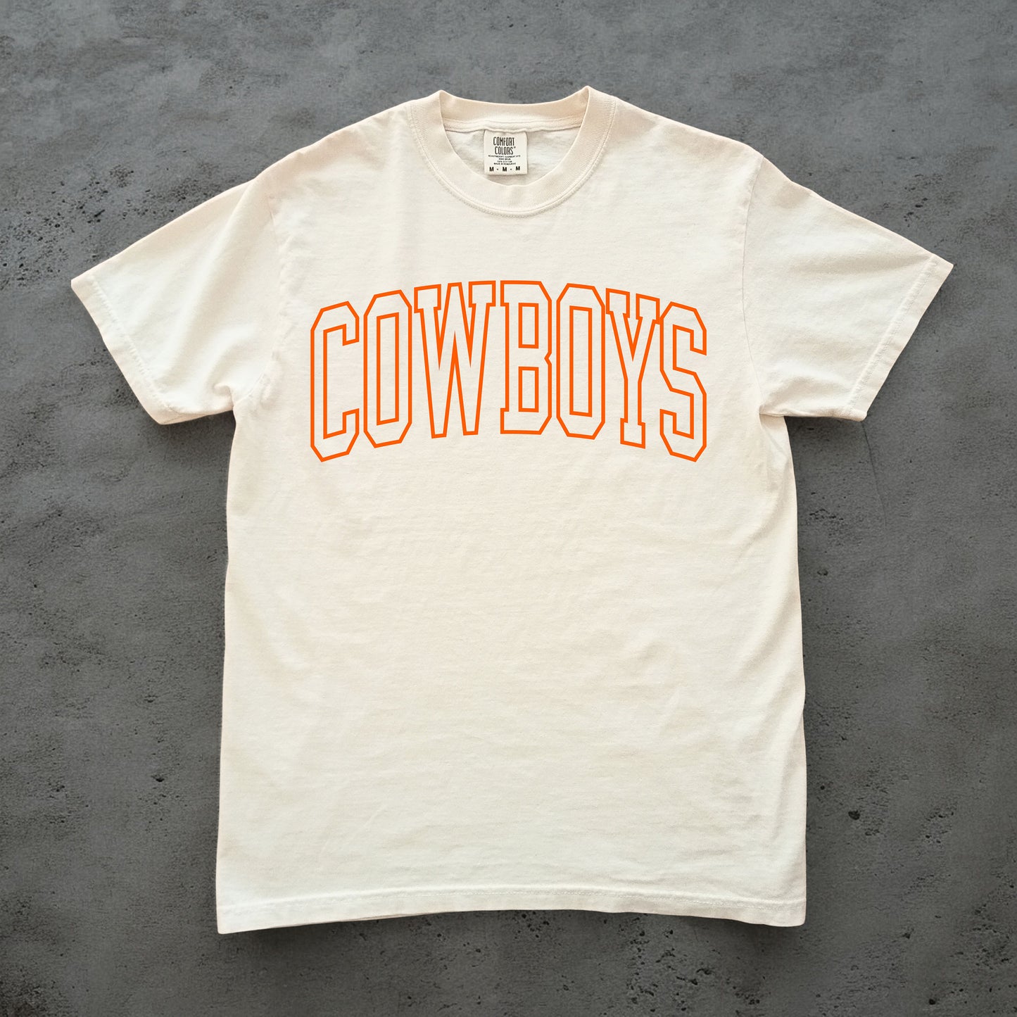 Cowboys Yearbook Print Tee