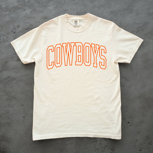 Cowboys Yearbook Print Tee