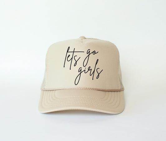 Let's Go Girls Trucker Hat