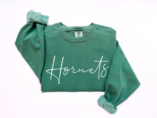 Hornets Cursive Sweatshirt