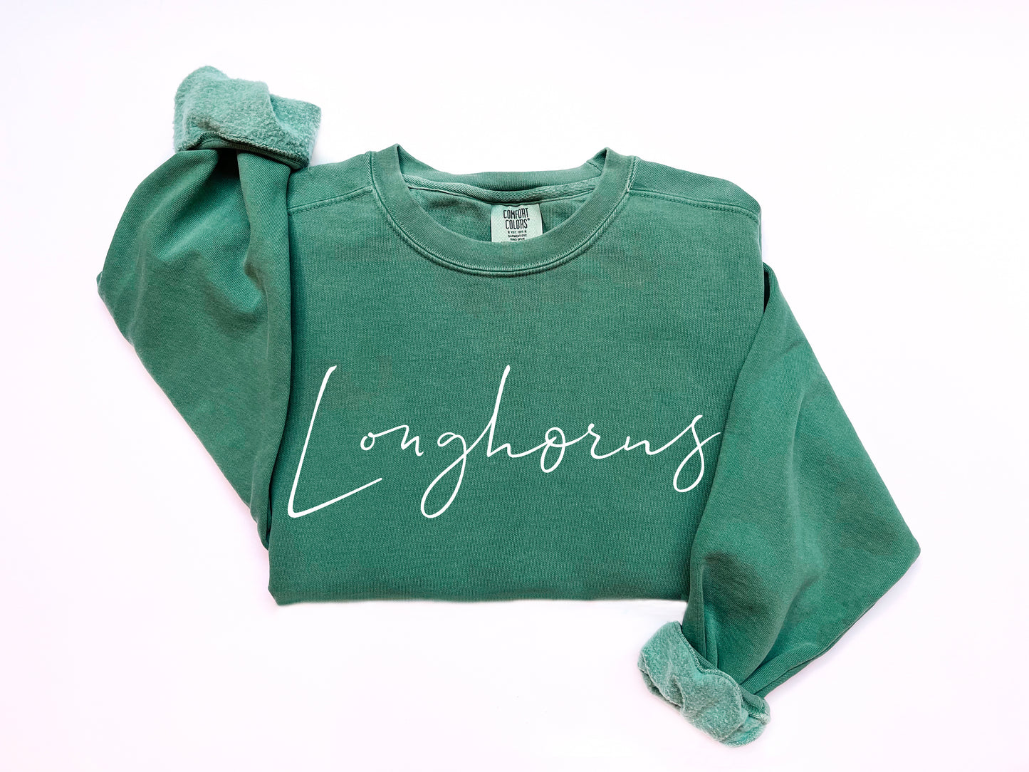 Longhorns Cursive Sweatshirt