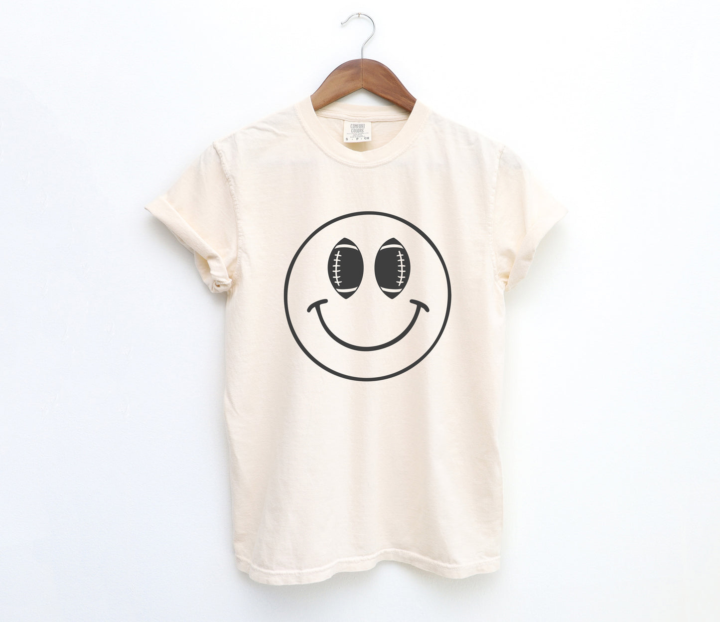 Football Smiley Tee