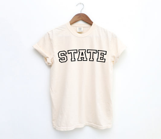 State Block Outline Tee