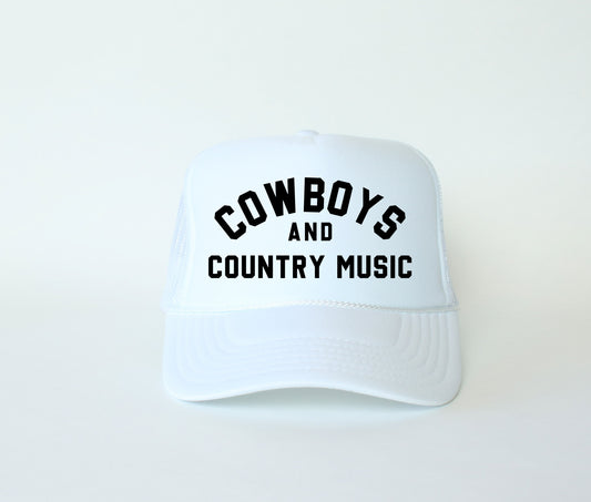 Cowboys & Country Music Trucker Hat