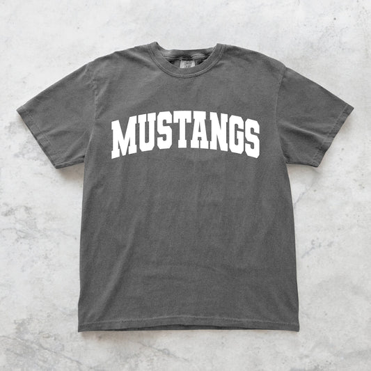 Mustangs Block Tee