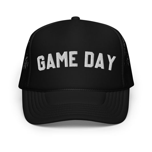 Game Day Embroidered Foam Trucker Hat