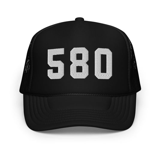 580 Embroidered Foam Trucker Hat