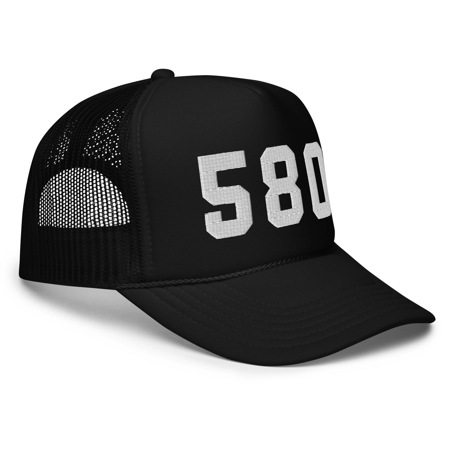 580 Embroidered Foam Trucker Hat