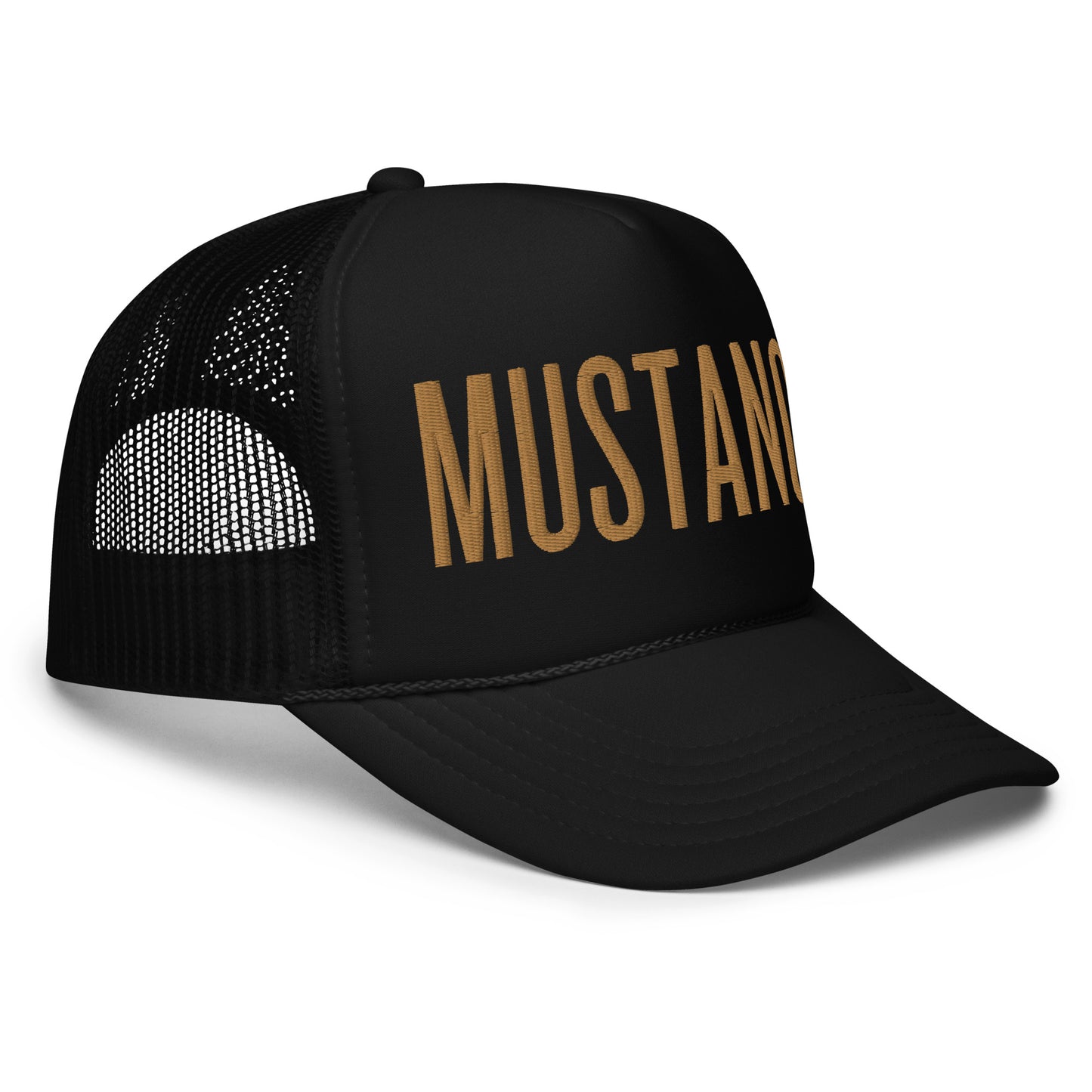 Mustangs Embroidered Foam Trucker Hat