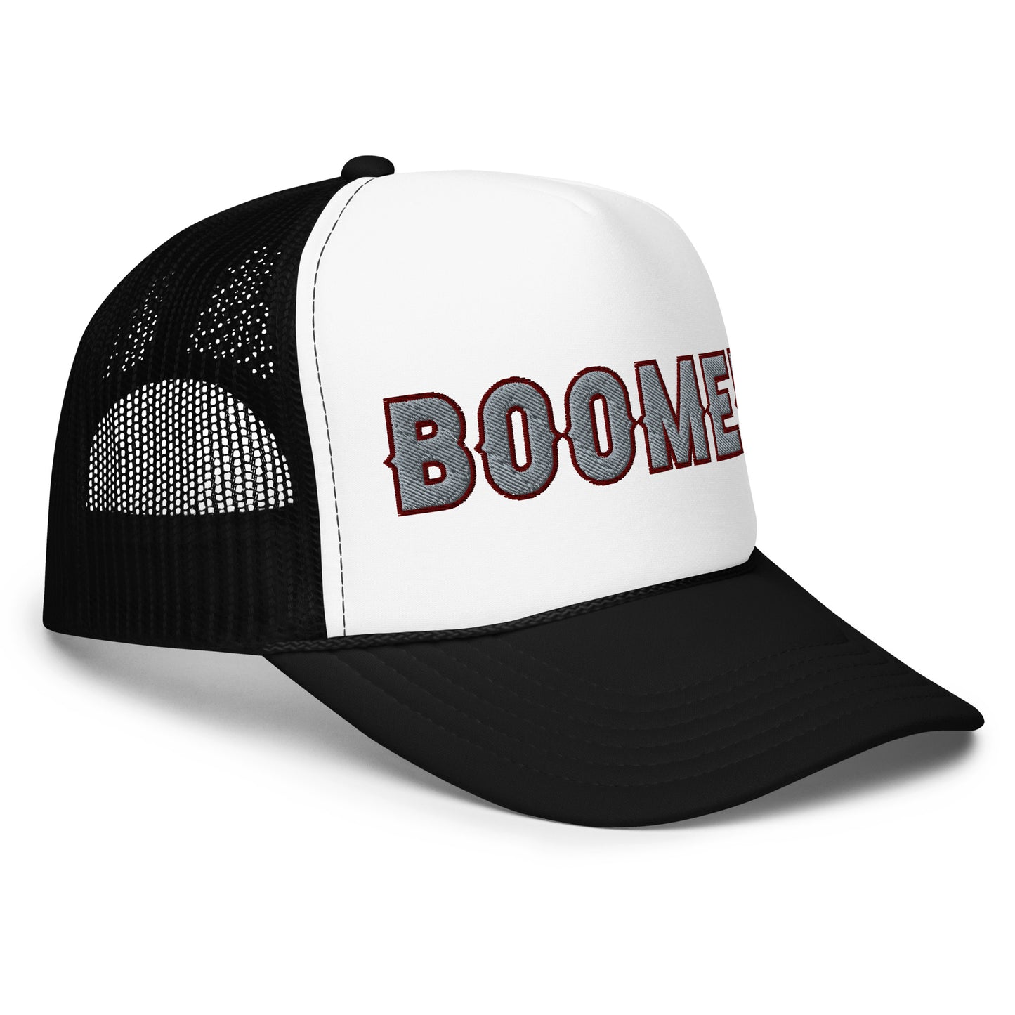 BOOMER Embroidered Foam Trucker Hat